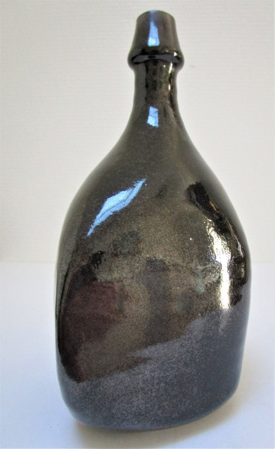 Image 1 of Roland Zobel ceramic bottle vase