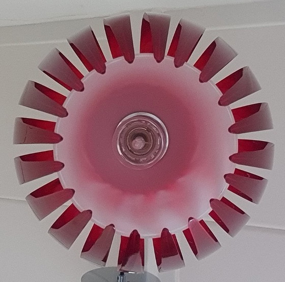 Image 1 of 2 x Herstal Pulz Tentakel XL Pendelleuchten rot