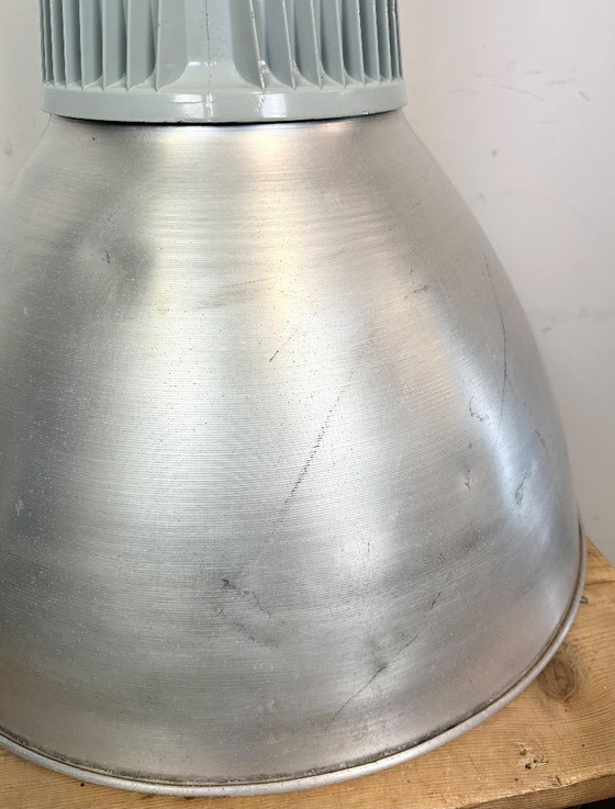 Image 1 of Large Industrial Aluminium Pendant Light from Elektrosvit, 1960s