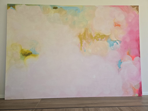 Grande peinture abstraite 180 x 125cm