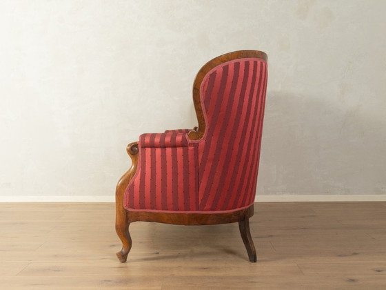 Biedermeier sofa, circa 1850 – Benches, Textile, Wood, Mid Century Modern (photo 4 of 7)