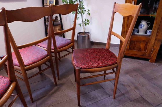 Image 1 of Set of Retro Dining Chairs – Dřevotvar Jablonné nad Orlicí 