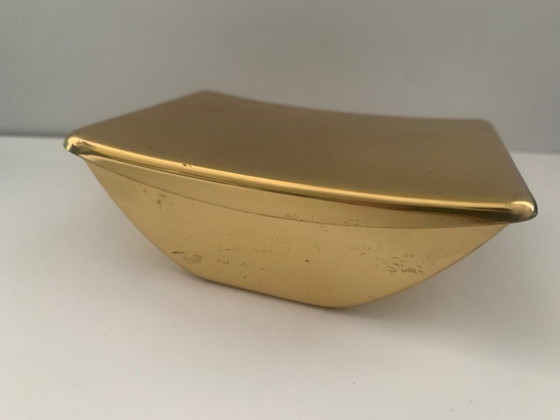 Image 1 of Olivetti Deckeldose Design Lidded Box Ettore Sottsass Mario Bellini