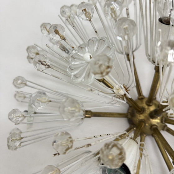 Image 1 of Sneeuwbal Plafondlamp van Emil Stejnar voor Rupert Nikoll, 1950