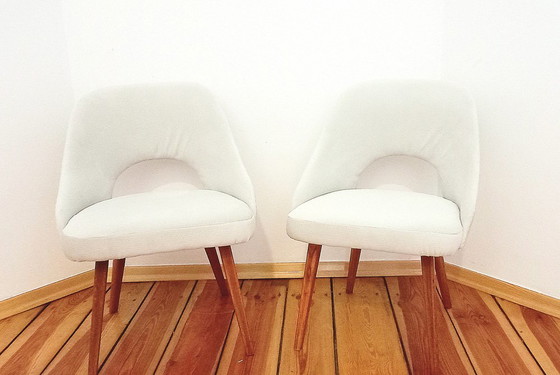 Image 1 of Vintage fauteuils, Tsjecho-Slowakije, 1960S, set van 2