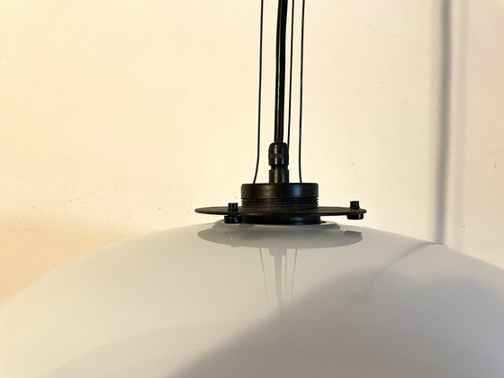 Image 1 of Lampada a sospensione XL Vintage Space Aga Opaline Design