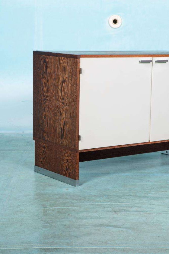 Image 1 of Japandi Wenge sideboard Pastoe Braakman vintage cupboard