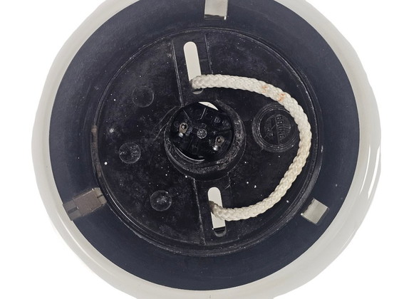 Image 1 of Dutch design - Philips Holland - Brune glas - XL plafonniere - 50's