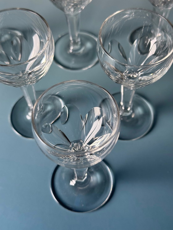 Image 1 of Val Saint Lambert - Service de boisson 6 - Cristal - Gondole