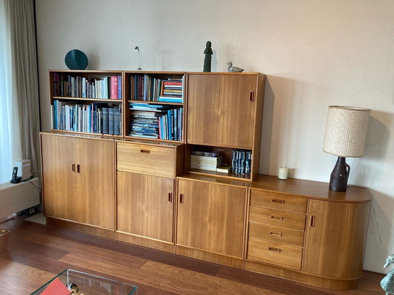 Image 1 of Meuble mural en teck, design danois, années 1960