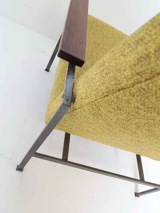 Poltrona vintage Rob Parry 2280 Gelderland gialla – Poltrone, Metallo, Poliestere (photo 11 of 13)