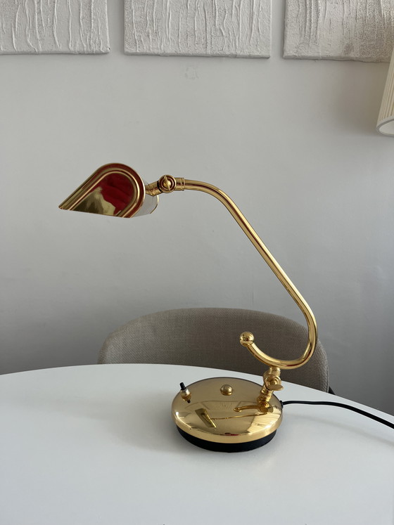 Image 1 of Brass piano lamp desk table lamp