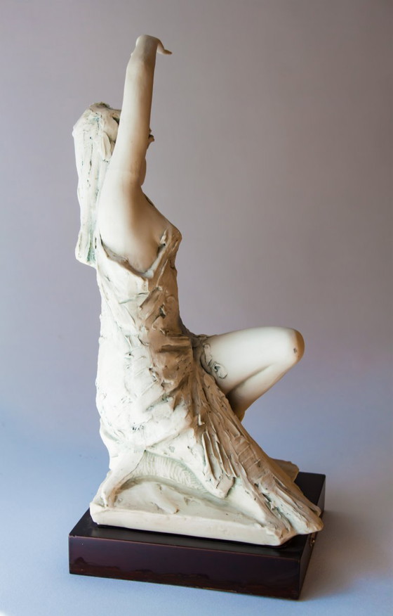 Image 1 of Original sculpture by Giovanni Barbetta. Sculpture of a woman. Porcelain female figure. Contemporary sculpture by the artist.
