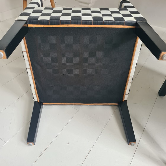 Image 1 of MANO DA poltroncine 2 pezzi scacchi blocco cinghia