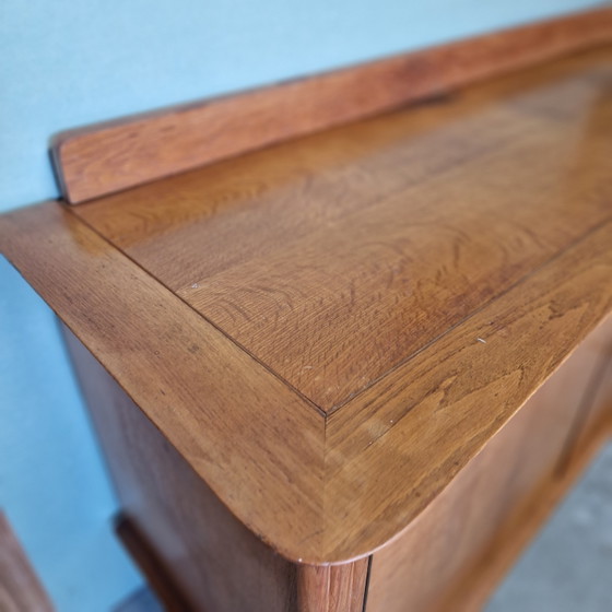 Credenza vintage anni '50 Mobile a muro Mobile TV – Credenze, Textile, Wood (photo 7 of 15)