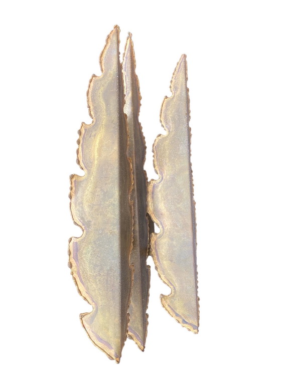 Image 1 of Wandleuchte aus Messing von Svend Aage Holm Sorensen 1960, Dänemark