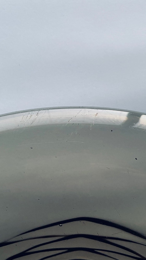 Image 1 of Pressed glass bowl (Art Deco style)