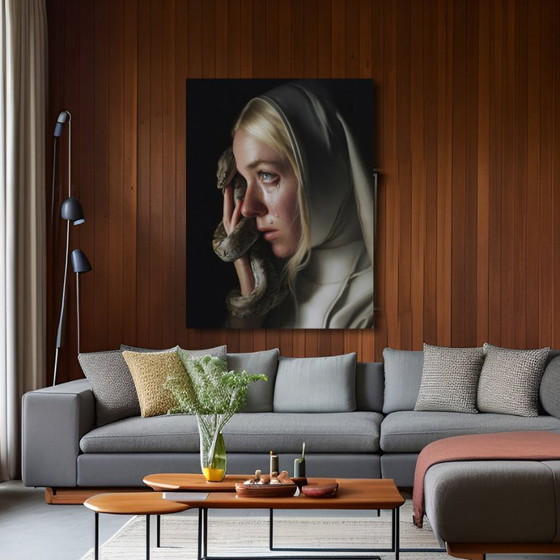 Image 1 of Alberto Ricardo - El Silencio de Eva - Lienzo Artista