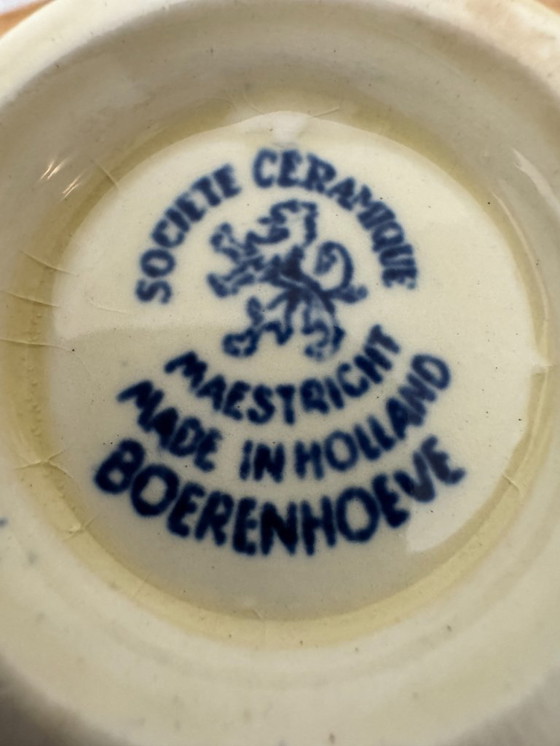 Image 1 of Brocca per latte/panna Société Ceramique "Boerenhoeve".