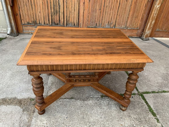Antique Carved Table, 1890 – Dining tables (photo 8 of 8)