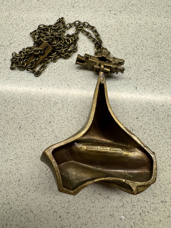 Image 1 of Lapponia Björn Finland, pendant with chain