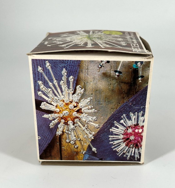 Image 1 of Vintage Space Age Ornament – Blauw – Jaren 60 – In doos