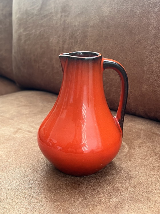 Image 1 of Brocca in ceramica di metà secolo BÜCKEBURG n. 71, ceramica della Germania occidentale