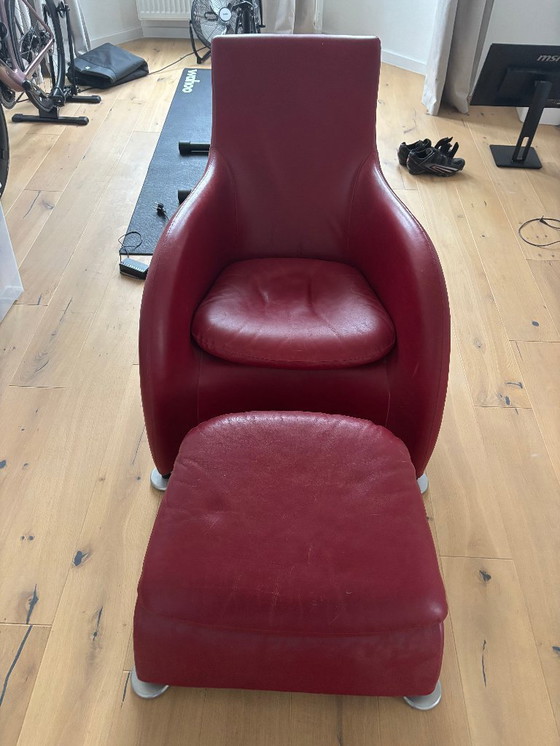 Image 1 of Montis Loge fauteuil conoció a voetenbank