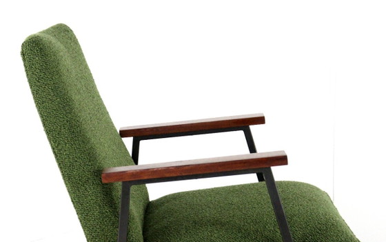 Image 1 of Gispen fauteuil vintage stoel nieuw gestoffeerd