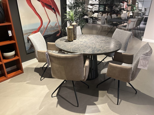 Terra di Siena ø130 x H 76 cm