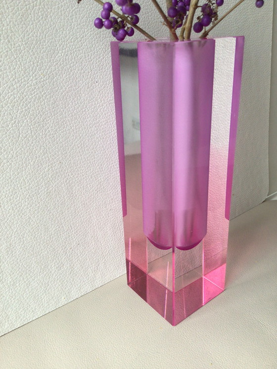 Image 1 of 3-D-Plexiglas-Vase