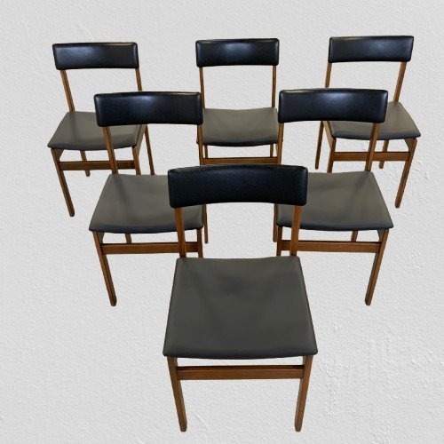 Image 1 of Designerstühle von Jos De Mey für Van Den Berghe-Pauvers