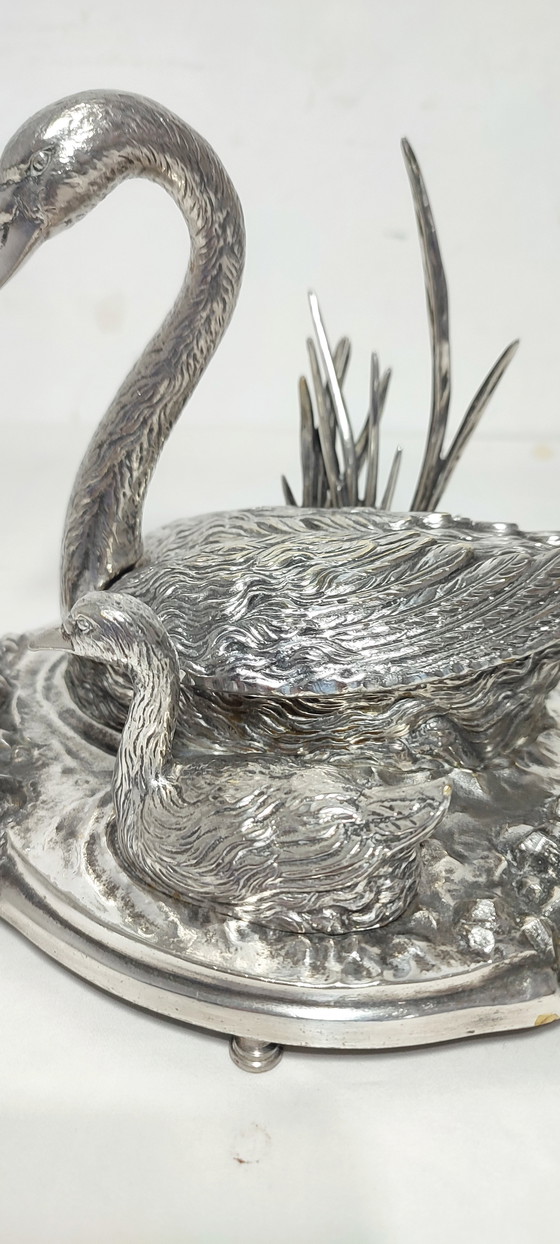 Image 1 of Metalen asbak: Spanje, jaren 1960