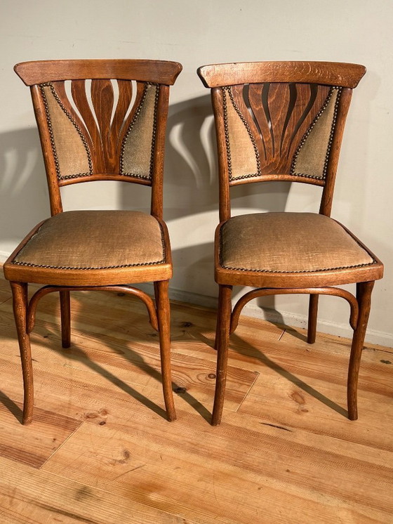 Image 1 of Conjunto de salón Josef & Jacob Kohn Art Nouveau Viena