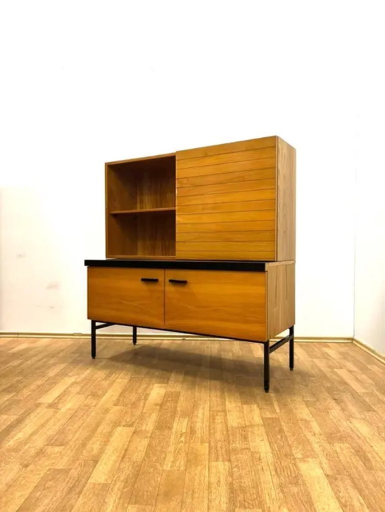 Image 1 of Retro Chest of Drawers with Extension, 1960s, Czechoslovakia (Brussels Style)