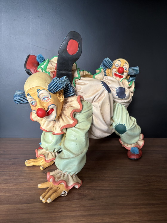 Image 1 of Jun Asilo vintage clownbeeld jaren 90