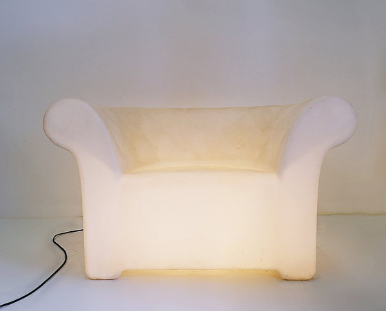 Image 1 of Paire de fauteuils Serralunga Sirchester avec éclairage, pour intérieur/extérieur