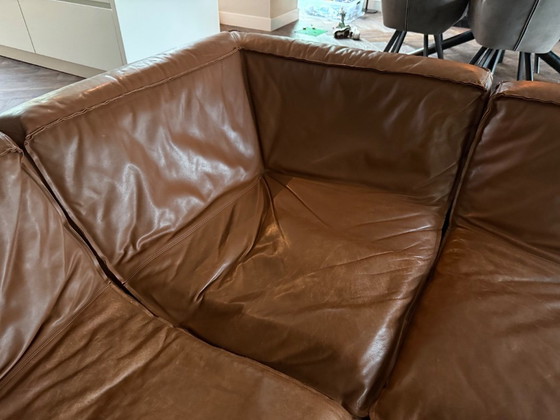 Verzelloni Leren Elementenbank – Modulaire banken, Leather (photo 11 of 12)
