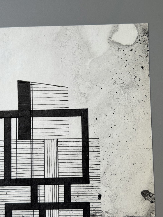 Image 1 of Eugène Eechaut (1928-2019) - inkttweeluik, 1970-1980