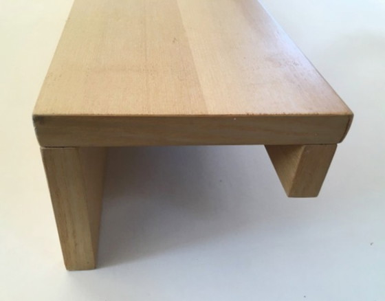 Image 1 of 'Die Collection' Wohnwand 8-teilig mit Vitrine, Schubladenkonsolen, Bücherborden in Esche natur Esche