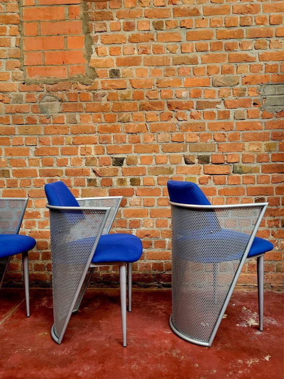 Image 1 of Postmoderne Stühle im Memphis-Stil