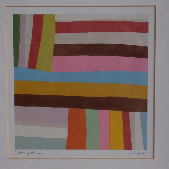 Offsetlithografie "Colour Pattern No. 4" en "Colour Experiment No. 28" by D. van B. voor IKEA (photo 6 of 12)