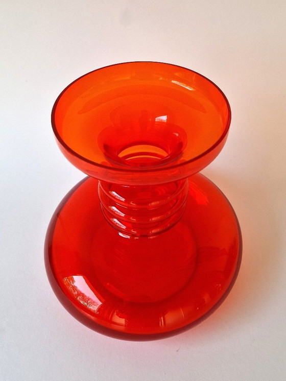 Image 1 of Riihimäki Glass - Zeldzame Carmen vase by Tamara Aladin
