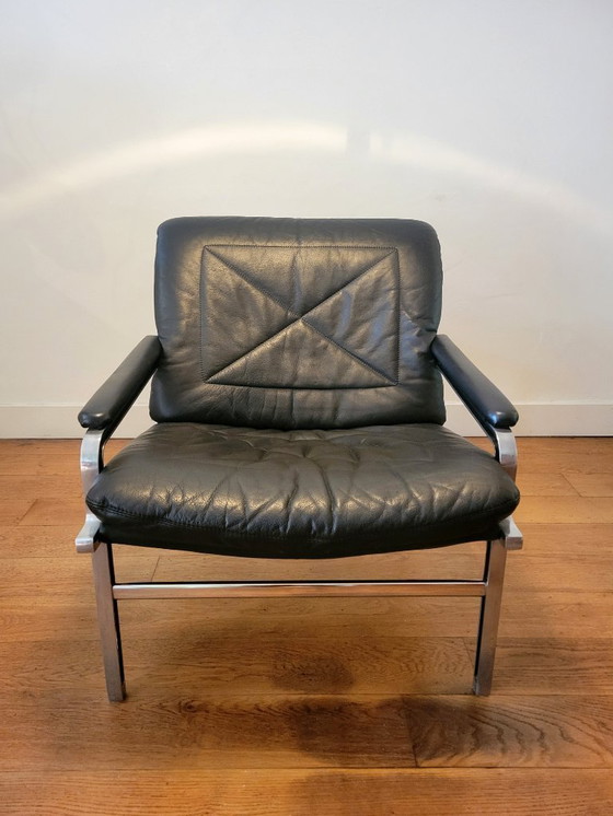 Image 1 of Mid Century Modern armchair by André Vandenbeuck for Strässle 1960