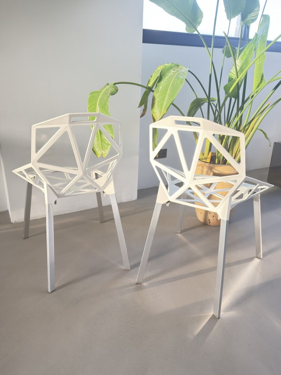 2x Magis Chair One – Konstantin Grcic – Chaises de salle à manger, Aluminium (photo 4 of 7)