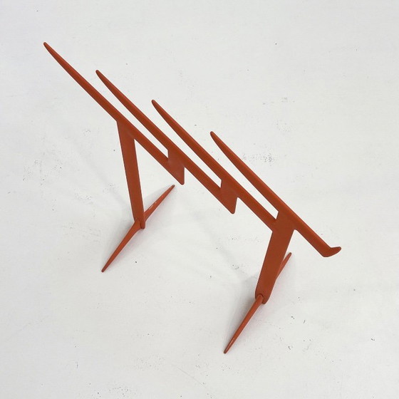 Image 1 of Tijdschriftenrek van Claudia Evangelista, ontworpen door Philippe Starck voor Kartell, 1989.