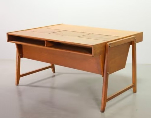 Schreibtisch - Clausen & Maerus Eichenschreibtisch