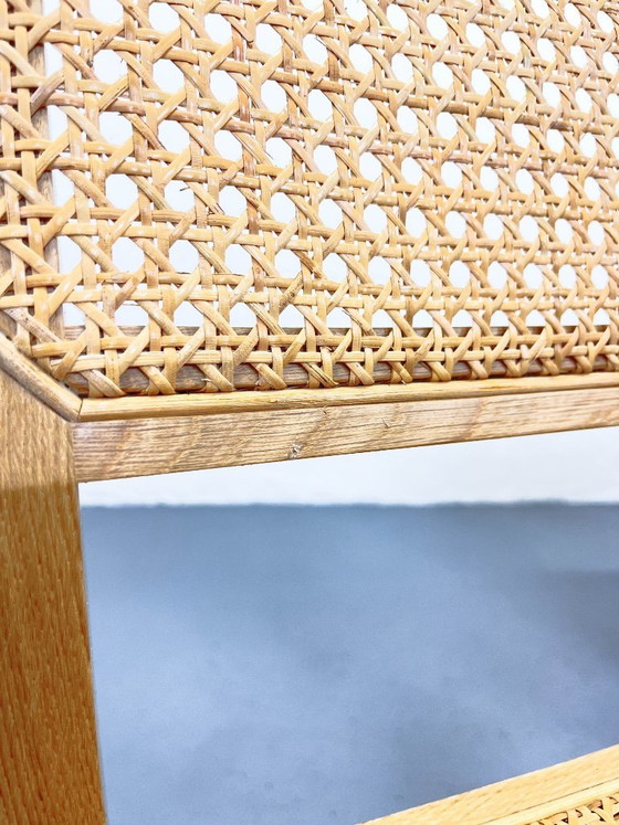 Image 1 of Capitol Complex Track, Cassina, Pierre Jeanneret fauteuil, hout, rotan