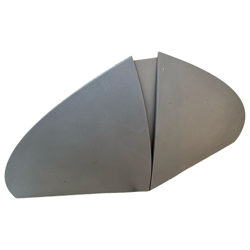 Autograph Paris - Wall Lamp/Sconce Model - N338 00 OXO A - Contemporary Design, 1990’s - France - Matte Gray - Available as Set