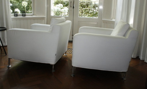 2x B&B Italia Harry armchair – fauteuils, Textile (photo 2 of 8)